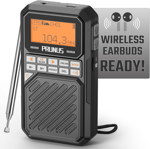 J525 portable radio with - am, fm